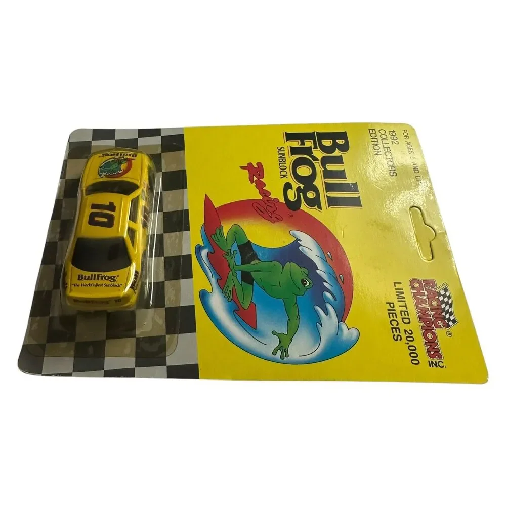 Limited Edition 1992 BullFrog Sunblock #10‎ Derrike Cope Chevrolet Lumina Racing